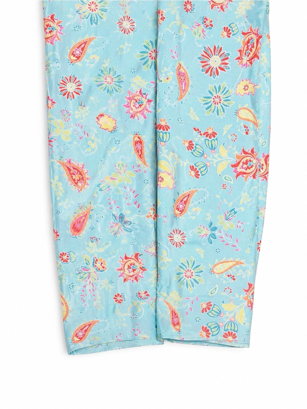 Liz Claiborne Light Blue Floral Girls Pajama Pants - Picture 3 of 4